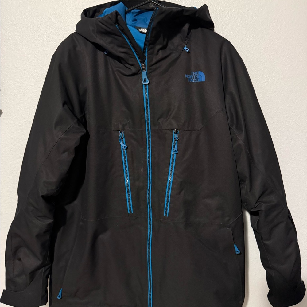 The North Face Men's 3 in 1 Black and Blue Performance Jacket